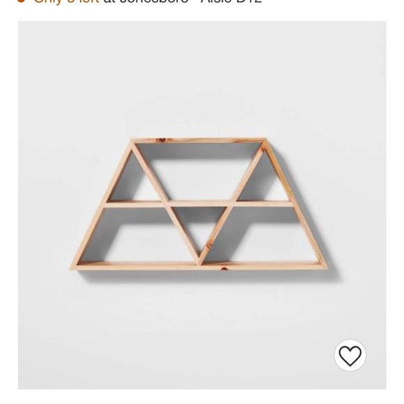 New Target Wooden Shelf - Picture 2 of 6